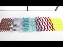 Διακοσμητικό επεκταθε'ν πλέγμα μετάλλων για αρχιτεκτονικός και βιομηχανικός