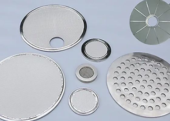 0.5um-200um ανοξείδωτο 304 πλέγματος οθόνης φίλτρων δίσκων φύλλων