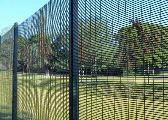 Πράσινα 358 αντι αναρριχούνται στο πλέγμα Galfan 358 περίφραξη πλέγματος για την υψηλότερου επιπέδου ασφάλεια