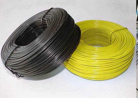 Κιτρινοπράσινο ντυμένο PVC καλώδιο 4mm ΓΠ ντυμένο πλαστικό χαλύβδινο σύρμα