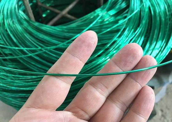 Κιτρινοπράσινο ντυμένο PVC καλώδιο 4mm ΓΠ ντυμένο πλαστικό χαλύβδινο σύρμα