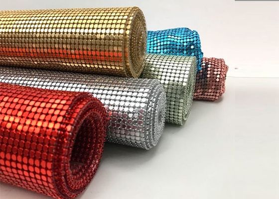 Μεταλλικό ύφασμα υφάσματος (μεταλλική κουρτίνα υφασμάτων τσεκιών) - τσέκι κύκλων και οκταγώνων