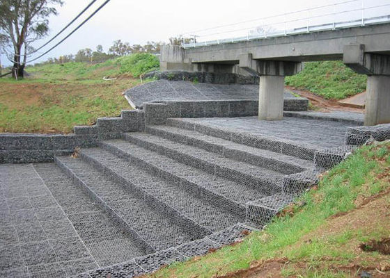 Γαλβανισμένα στρώματα Gabion για Revetments/επένδυση μώλων/καναλιών