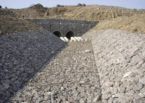 Γαλβανισμένα στρώματα Gabion για Revetments/επένδυση μώλων/καναλιών