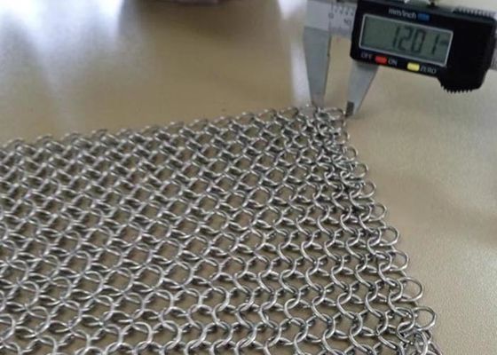 Δαχτυλίδι πλεξουδών αλυσίδων, κουρτίνα Chainmail, κουρτίνα μετάλλων δαχτυλιδιών για την οικοδόμηση της εξωτερικής και εσωτερικής διακόσμησης