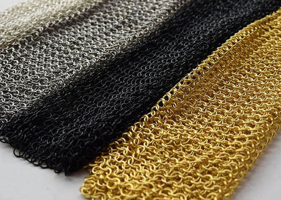 Δαχτυλίδι πλεξουδών αλυσίδων, κουρτίνα Chainmail, κουρτίνα μετάλλων δαχτυλιδιών για την οικοδόμηση της εξωτερικής και εσωτερικής διακόσμησης
