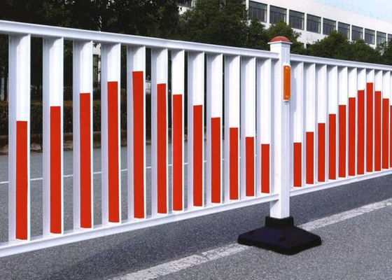 Φράχτης δρόμου επικαλυμμένος με PVC 0,6-2m ύψος Αντι-UV υψηλή ορατότητα