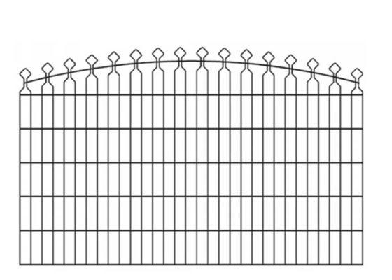 Prestige Mesh 868 Διπλό Σύρμα Φράχτης 50 × 200mm Για διακοσμητική