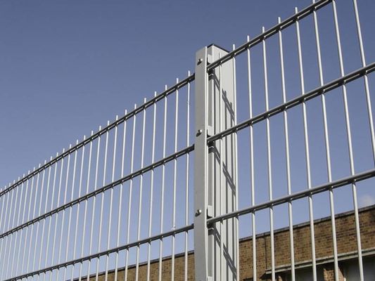 2500mm Πίνακα Δύο Σύρματα Διάφραγμα Φράχτης 50 × 200mm Πράσινο Ζυθοποιημένο Επιχρισμένο