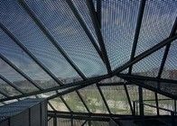 Αλουμίνιο 2,5mm πάχος Επεκτεινόμενη μεταλλική αντηλιακή ασπίδα Κατασκευή από ισχυρό ηλιακό φως