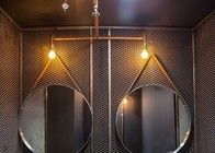 Αλουμίνιο Διαμάντι 0,8 mm πάχος Επεκταμένο μέταλλο εσωτερική διακόσμηση τοίχων