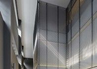 Αλουμίνιο Διαμάντι 0,8 mm πάχος Επεκταμένο μέταλλο εσωτερική διακόσμηση τοίχων