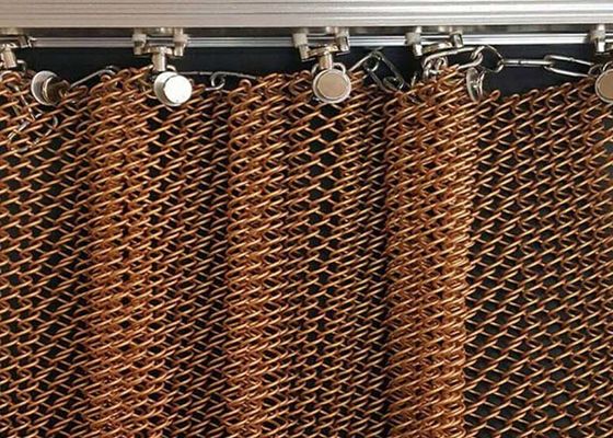 1.0 mm Διάμετρος σύρματος Αλουμινίου Μεταλλική περιστροφή Κεραμίδας Κεραμίδας εσωτερικού διακοσμητικού πλέγματος για σπίτια και ξενοδοχεία