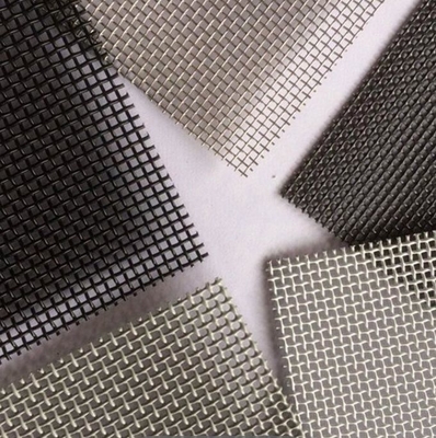 Ατσάλι από ανοξείδωτο χάλυβα 304 Security Mesh Window Screen 0.10mm-0.26mm