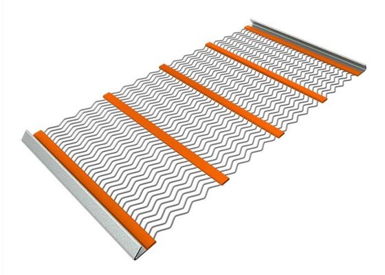 Επικονικευμένο συρματόπλεγμα εξορυκτικής αυτοκαθαριστικής οθόνης με γάντζο