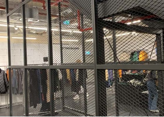 Υψηλής αντοχής ανοξείδωτο χάλυβα διευρυμένο δίχτυ με διάφορα σχήματα τρύπας