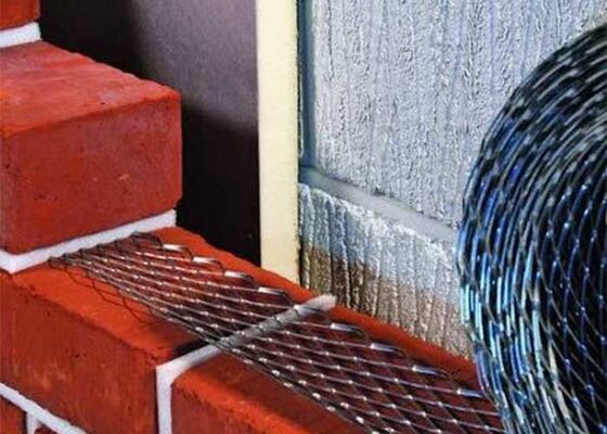 Πλέγμα Οπλισμού Τοιχοποιίας 50mm Πλάτος Γαλβανισμένος Χάλυβας για Κατασκευή Τοίχων