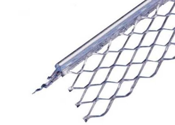 Γαλβανισμένη γυψοσανίδα γωνιακή 25x25mm Ενίσχυση γωνίας Μήκος 2,5μ Προστασία άκρης σοβατίσματος γυψοσανίδας