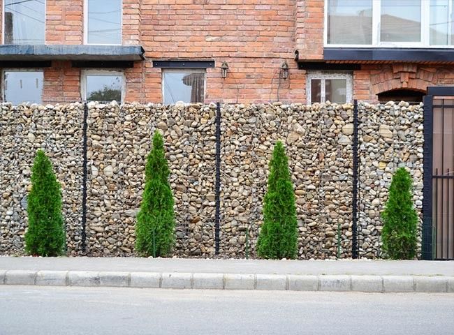 Ενωμένο στενά καλάθι gabion για τον κατοικημένο τοίχο